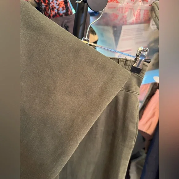 NWT Free People We The Free Libre Wide-Leg Jeans - thyme green - 25 - Picture 10 of 10